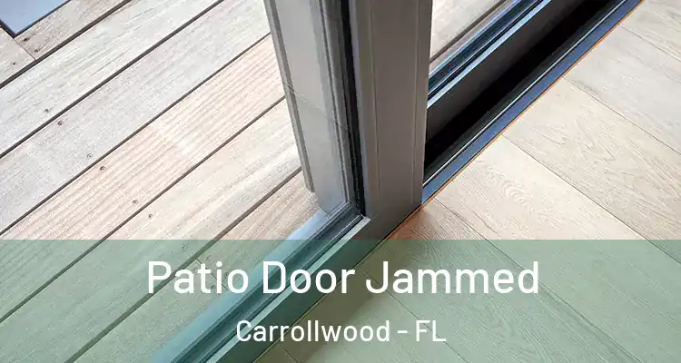  Patio Door Jammed Carrollwood - FL