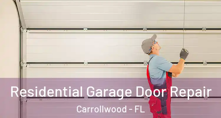  Residential Garage Door Repair Carrollwood - FL